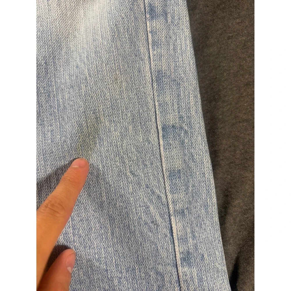 Vintage 1990 Levi's 501 Made in USA Light Wash Button Fly Straight Jeans 28x29